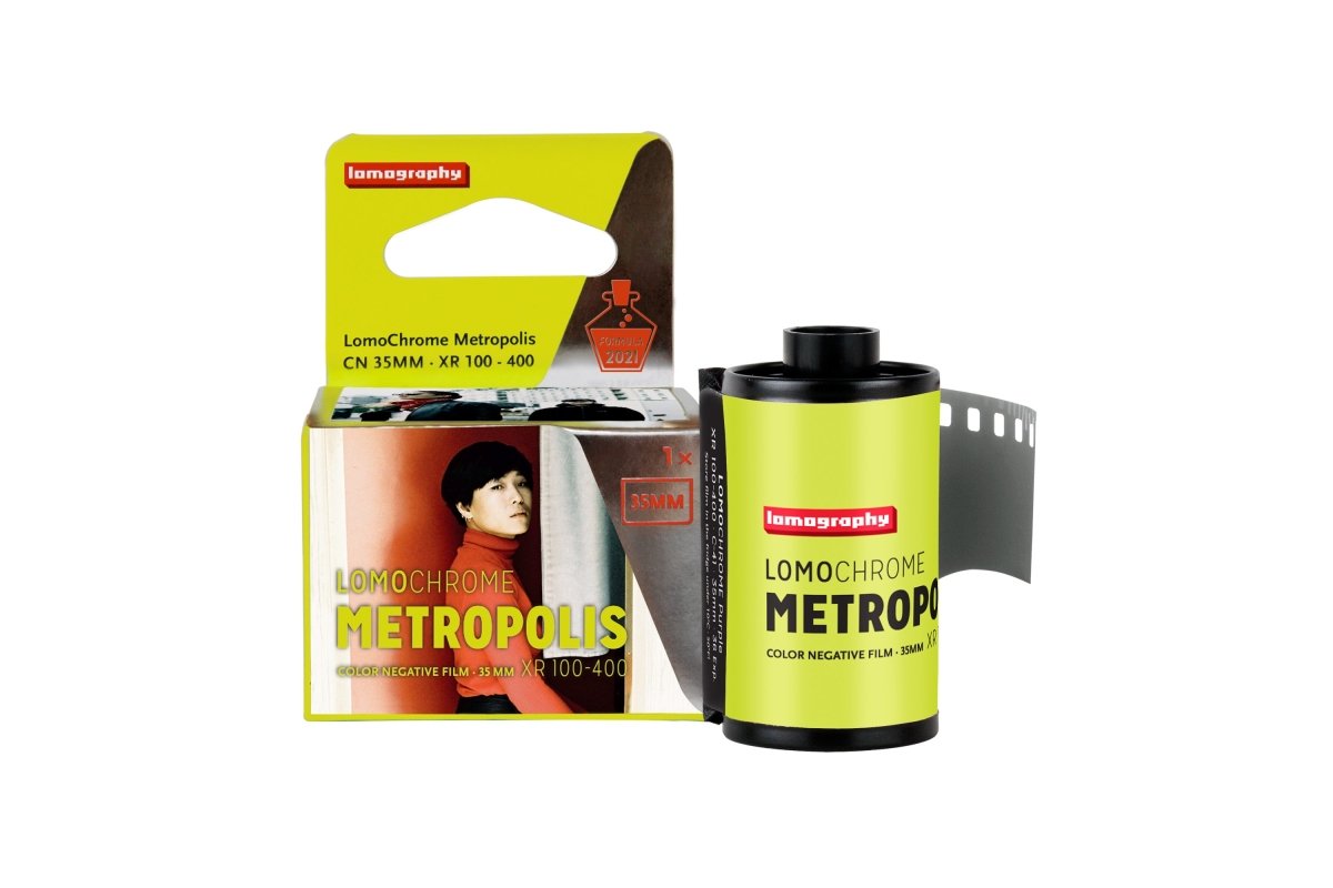 Lomography Metropolis - 35mm - 36 Exposure - Single Roll - Rewind Photo Lab - Lomography