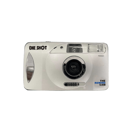 OneShot The Rewind Cam – 35mm Motorised Film Camera with Flash - Rewind Photo Lab - OneShot
