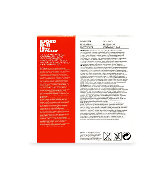 Ilford ID-11 Developer - Rewind Photo Lab - Ilford