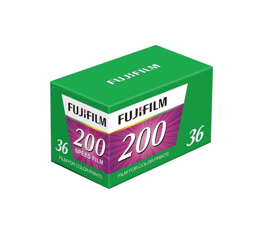 Fujifilm 200 - 35mm - 36 Exposure - Single Roll - Rewind Photo Lab - Fujifilm