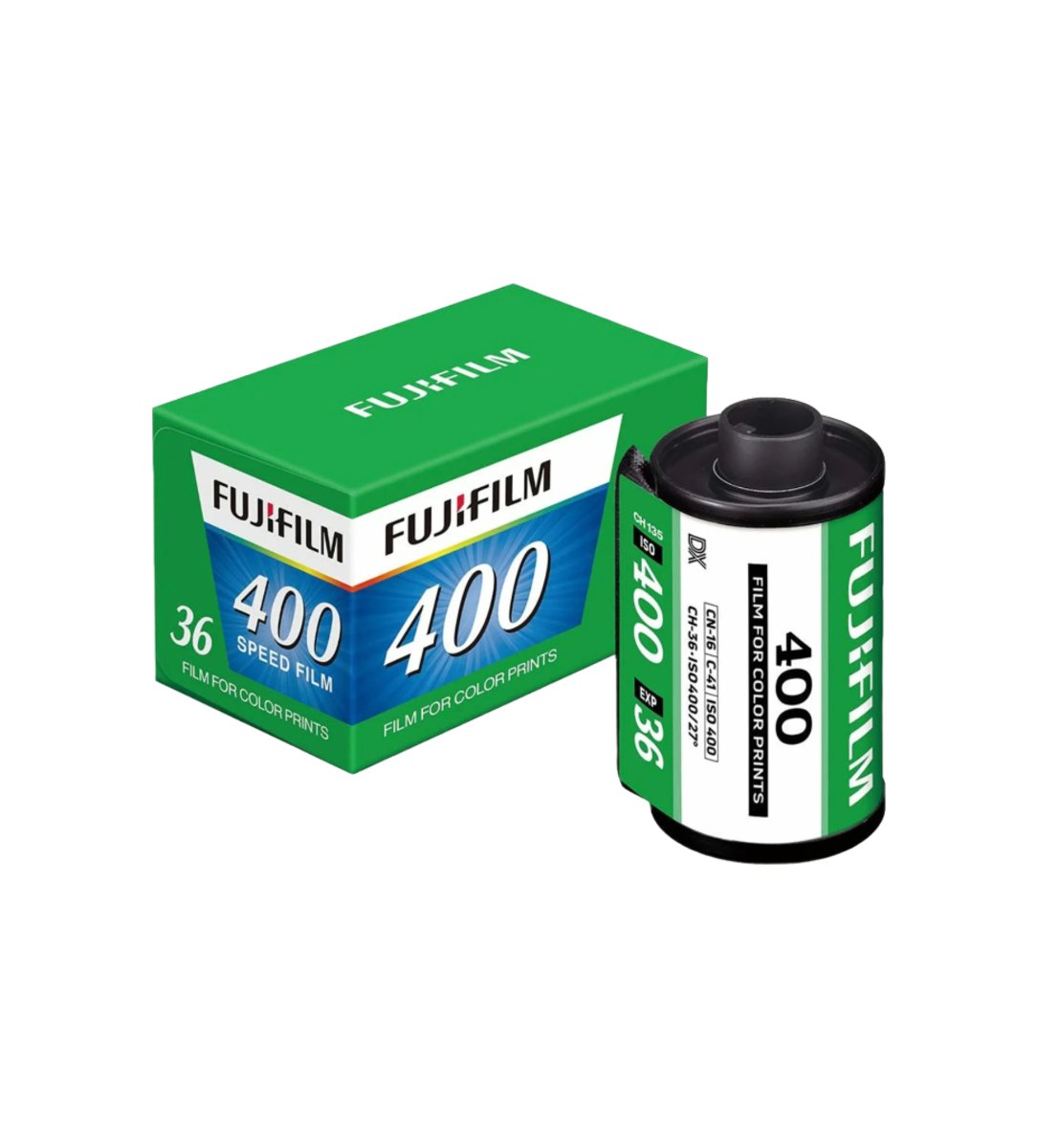 Fujifilm 400 - 35mm - 36 Exposure - Single Roll - Rewind Photo Lab - Fujifilm