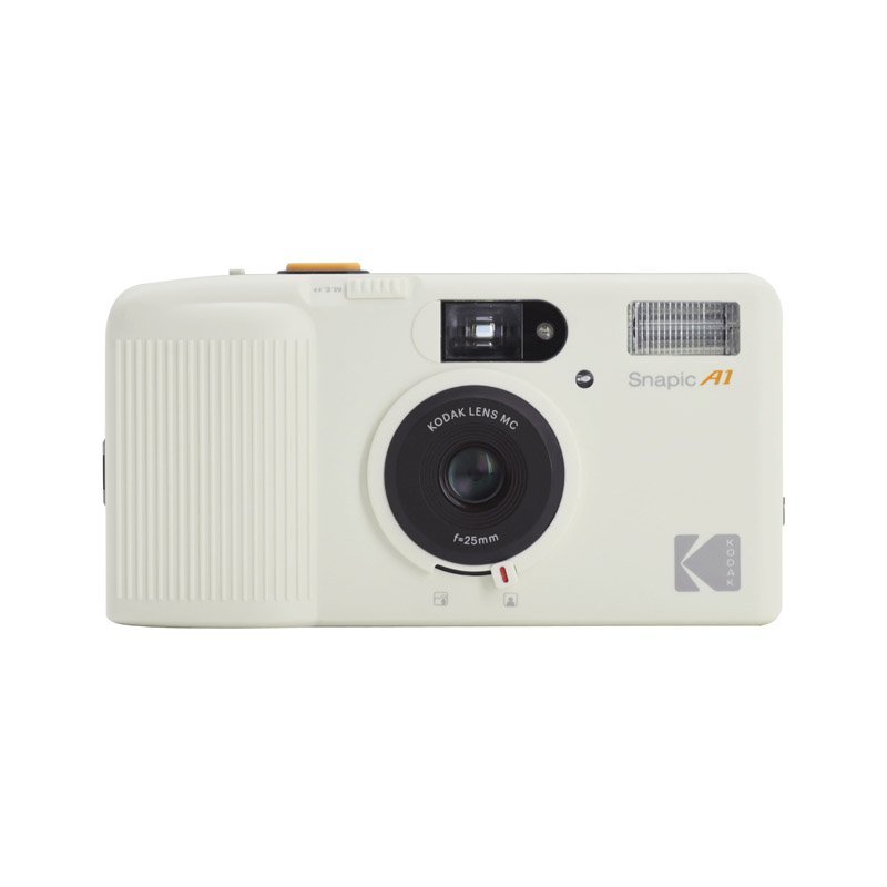 KODAK Snapic A1 - 35mm Film Camera - Ivory White - Rewind Photo Lab - Kodak