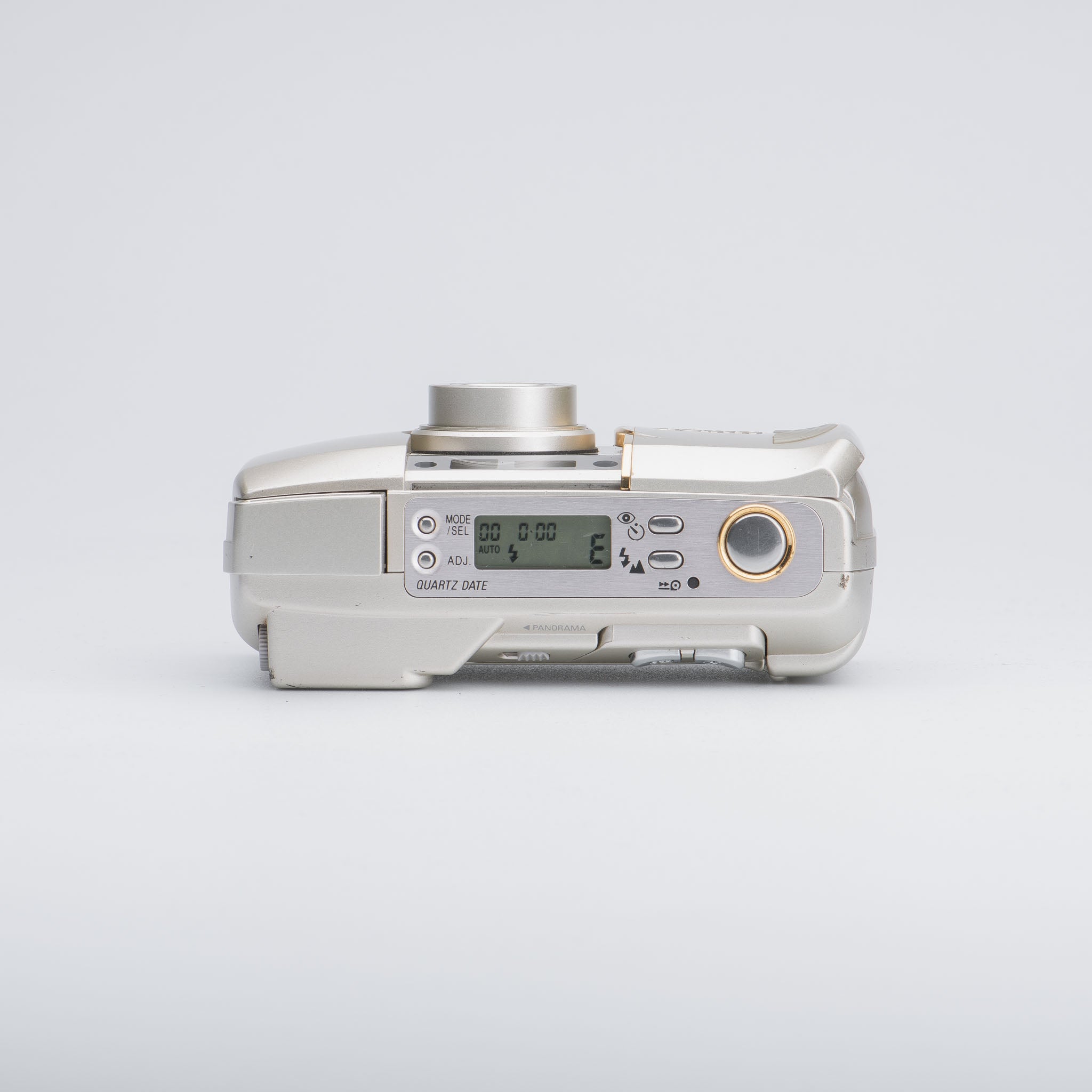 Nikon Lite Touch Zoom 120 - 35mm Point and Shoot Film Camera - top