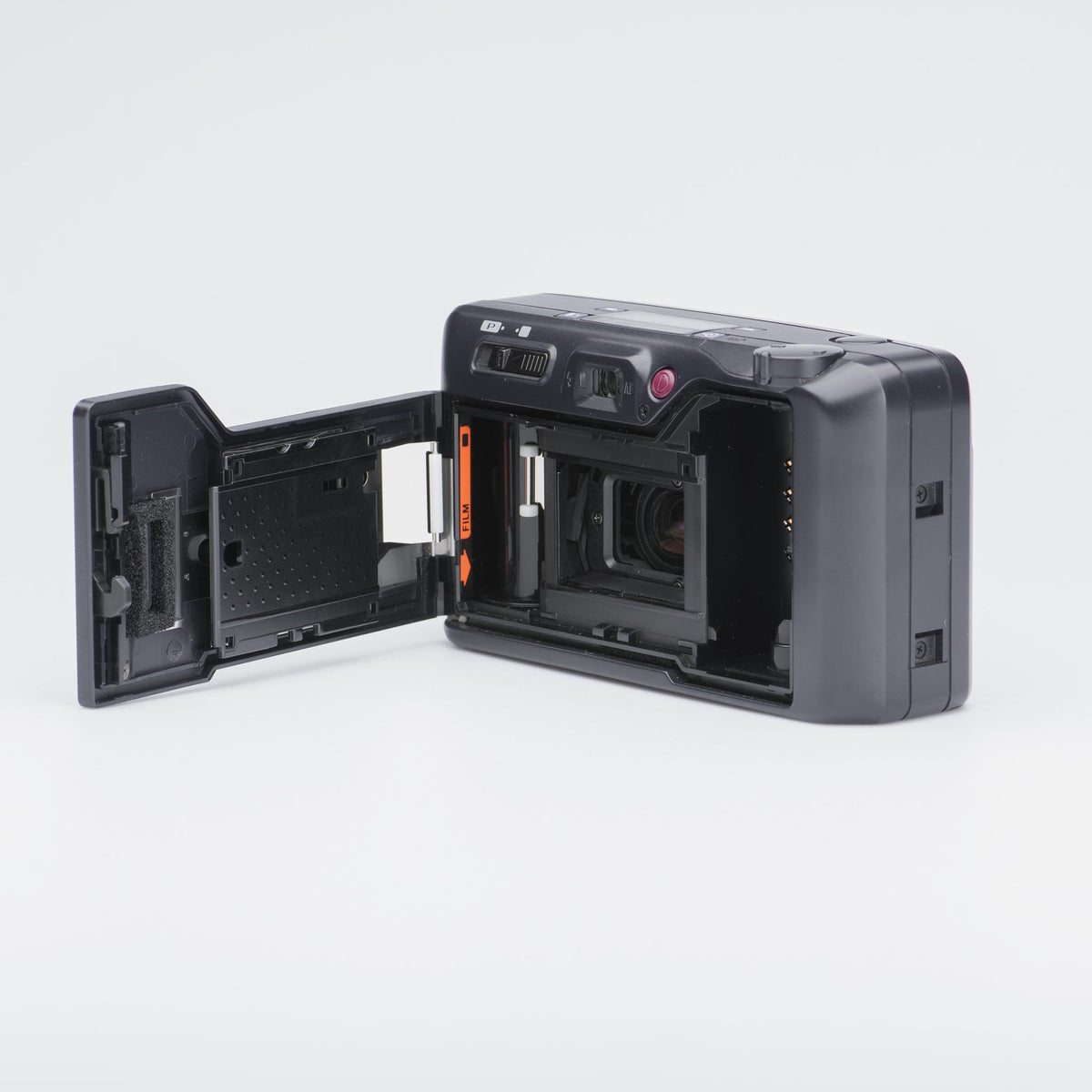 Pentax Espio P - 35mm Point and Shoot Film Camera - film door open