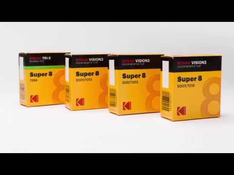 Kodak Film VISION3 50D Color Negative Film - Super 8 - 50' Roll