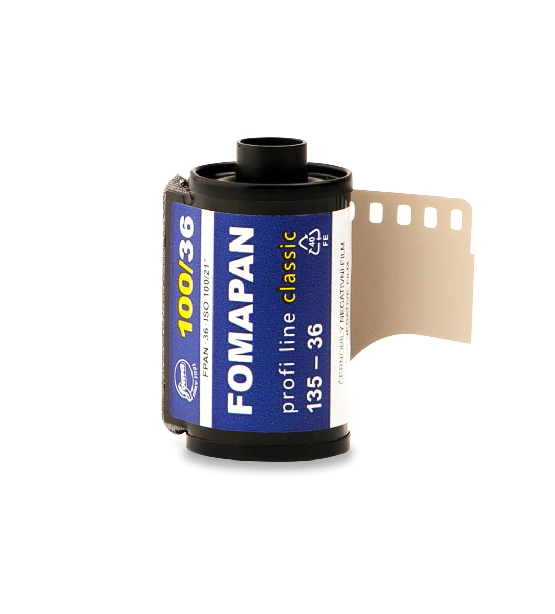 Foma Fomapan 100 - 35mm - 36 Exposure - Single Roll - Rewind Photo Lab - Foma