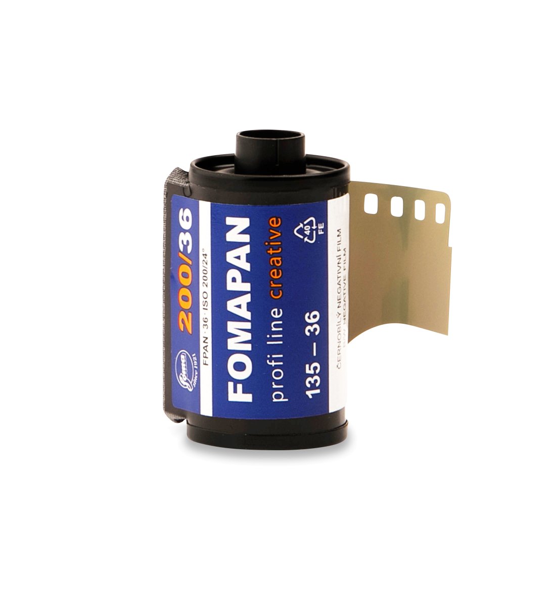 Foma Fomapan 200 - 35mm - 36 Exposure - Single Roll - Rewind Photo Lab - Foma