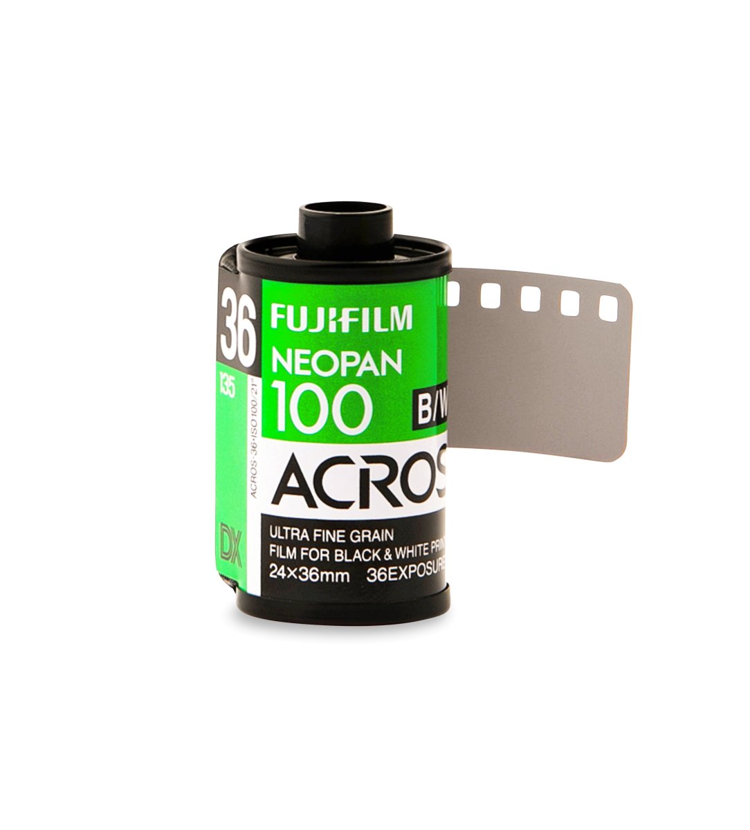 Fujifilm Acros II 100 - 35mm - 36 Exposure - Single Roll - Rewind Photo Lab - Fujifilm