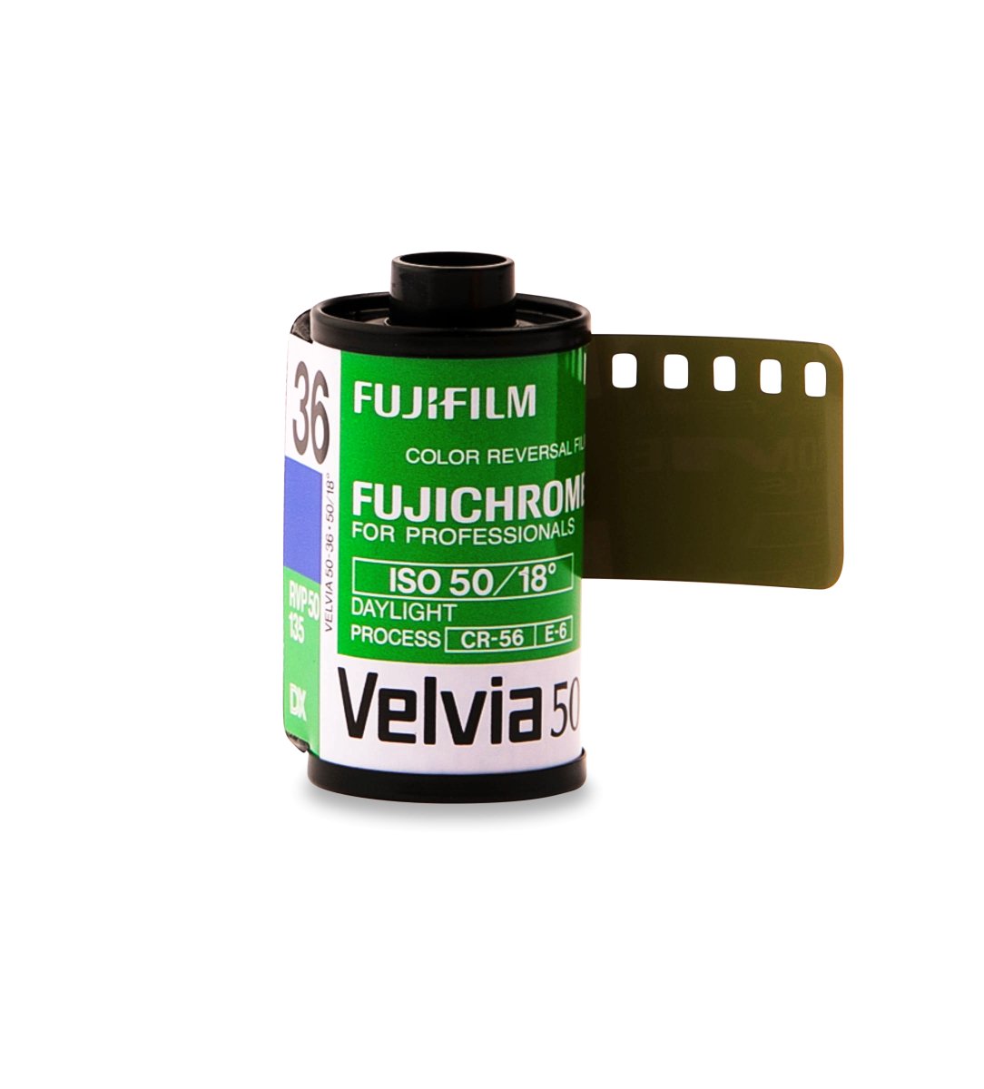 Fujifilm Velvia 50 - 35mm - 36 Exposure - Single Roll - Rewind Photo Lab - Fujifilm