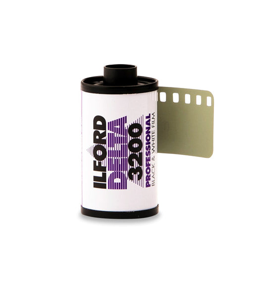 Ilford Delta 3200 - 35mm - 36 Exposure - Single Roll - Rewind Photo Lab - Ilford
