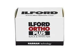 Ilford Ortho Plus 80 - 35mm - 36 Exp - Single Roll - Rewind Photo Lab - Ilford