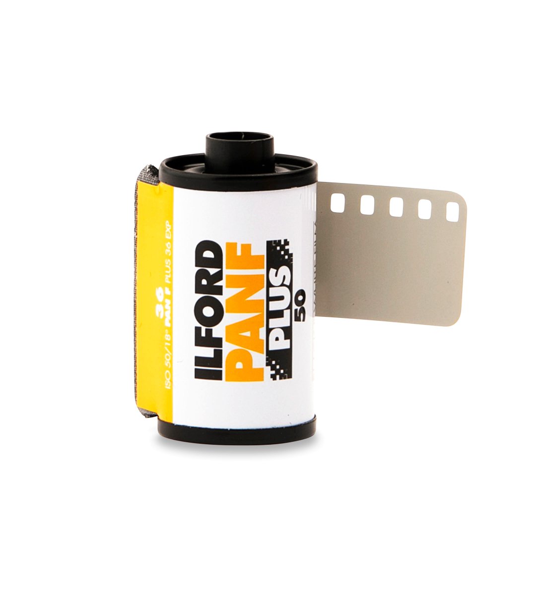 Ilford Pan F Plus - 35mm - 36 Exposure - Single Roll - Rewind Photo Lab - Ilford