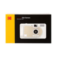Load image into Gallery viewer, Kodak 35mm Film Camera Motorized S-88 - Linen White - Rewind Photo Lab - Kodak
