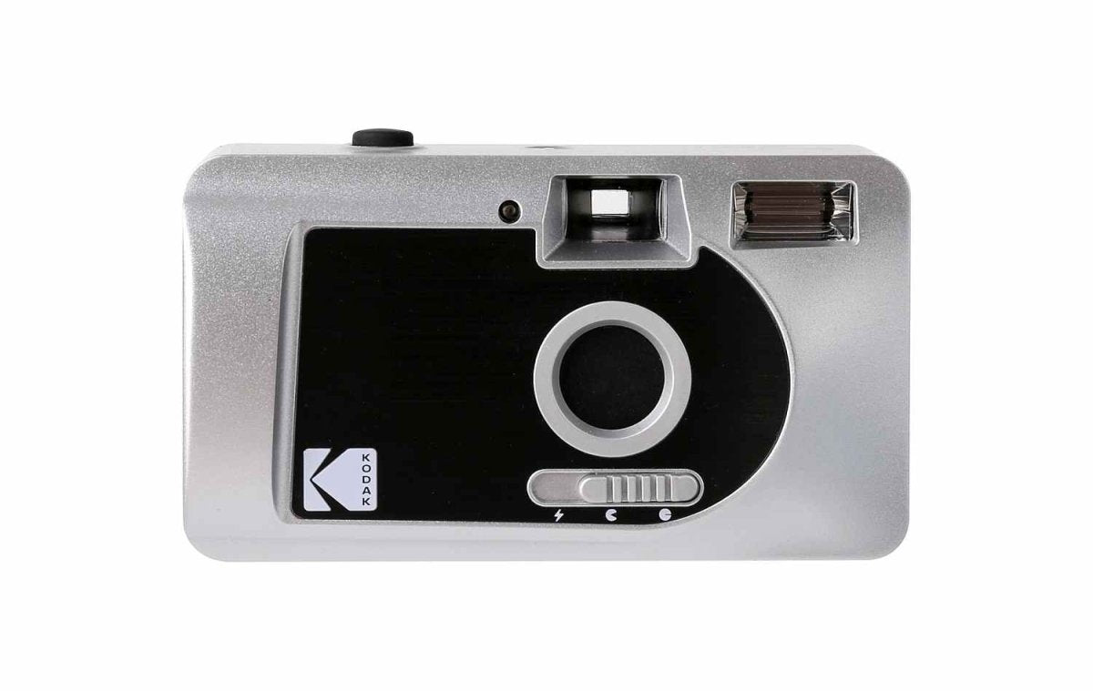 Kodak 35mm Film Camera Motorized S-88 - Silver - Rewind Photo Lab - Kodak