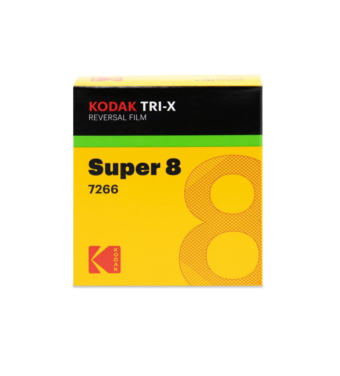 Kodak Film Tri-X Black-and-White Reversal Film - Super 8 - 50' Roll - Rewind Photo Lab - Kodak