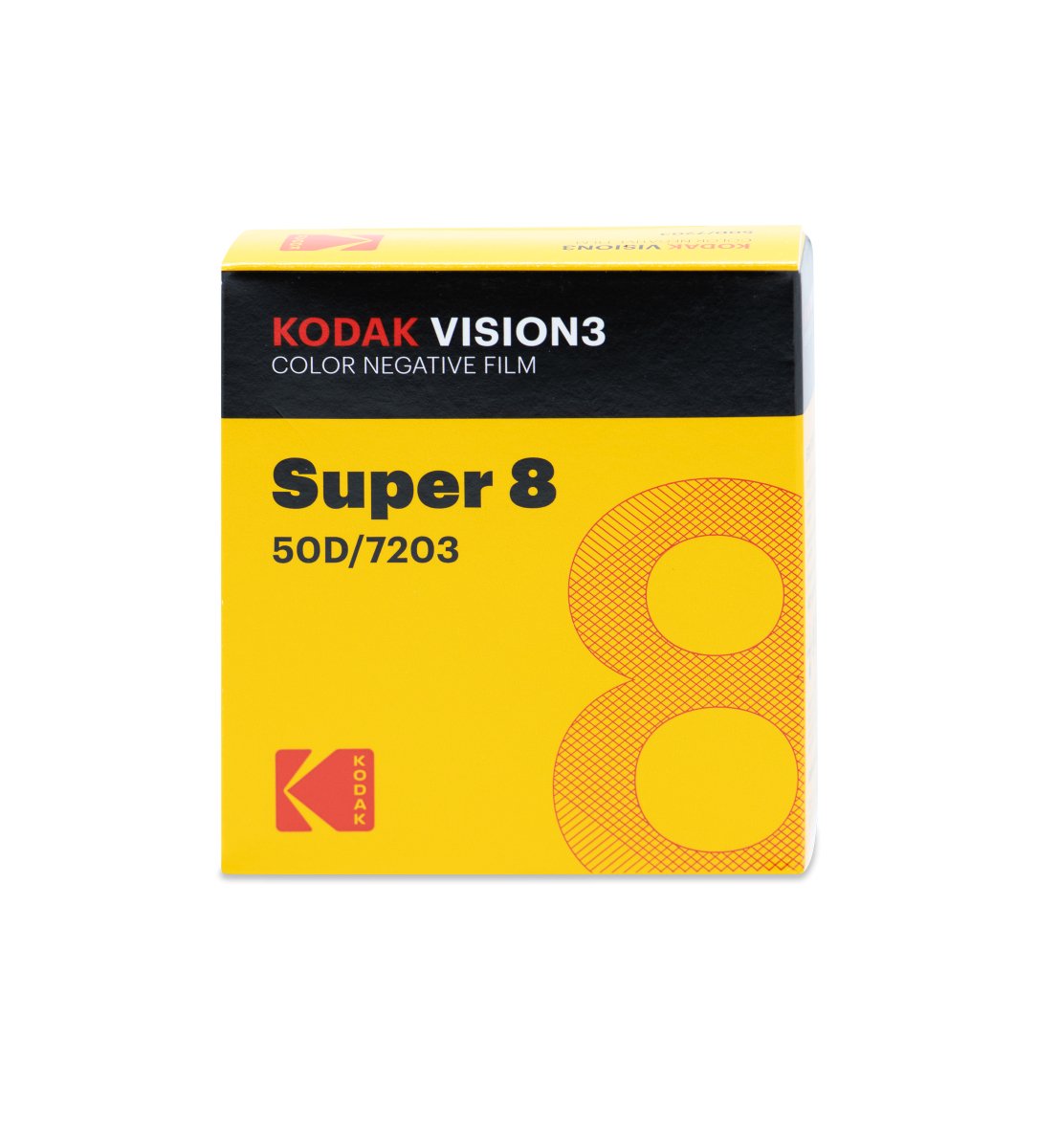 Kodak Film VISION3 50D Color Negative Film - Super 8 - 50' Roll - Rewind Photo Lab - Kodak