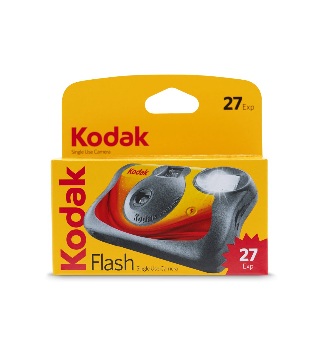 Kodak Flash 800 Disposable Camera - 35mm - 27 Exposure - Single Use Camera - Rewind Photo Lab - Kodak