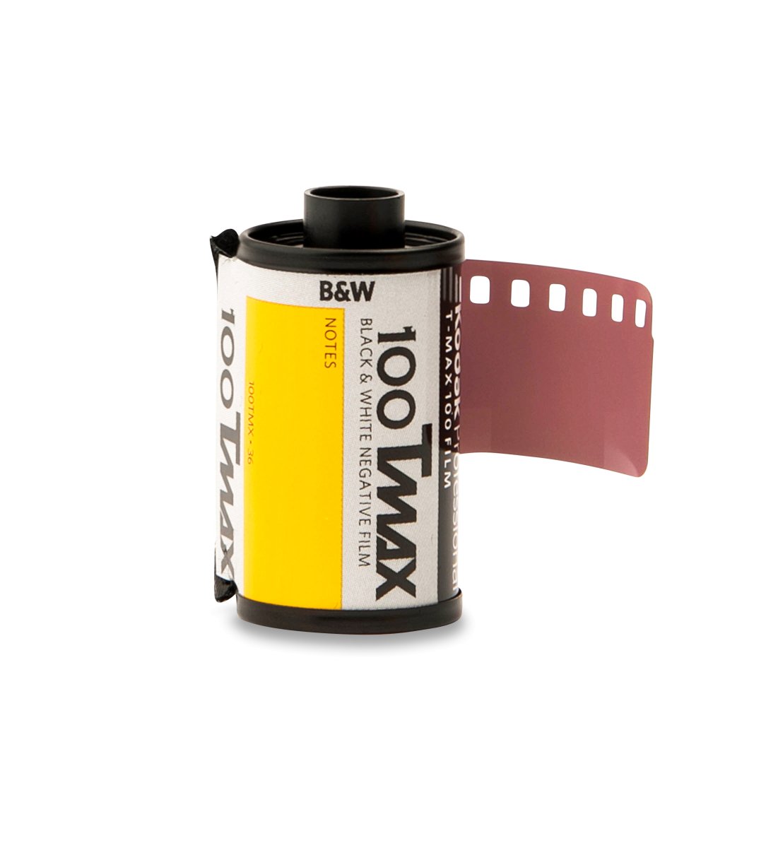Kodak T-Max 100 - 35mm - 36 Exposure - Single Roll - Rewind Photo Lab - Kodak