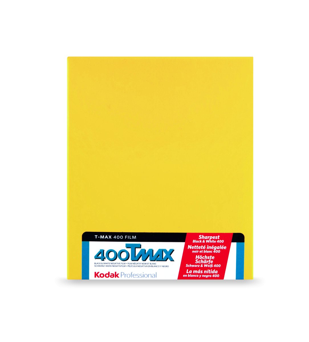 Kodak T-Max 400 - 4x5 - 10 Sheets