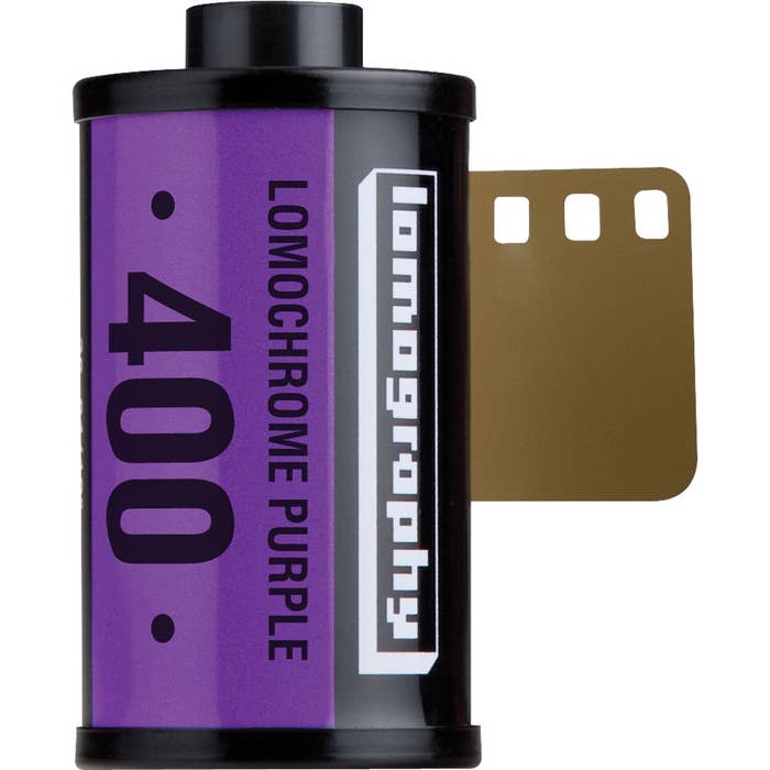 Lomography Purple - 35mm - 36 Exposure - Single Roll - Rewind Photo Lab - Lomography