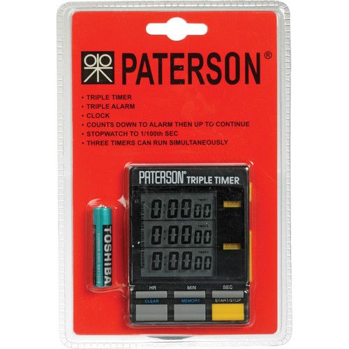 Paterson Photographic Triple Timer - Rewind Photo Lab - Paterson