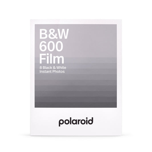 Polaroid 600 - Black & White - 8 Exposures - Rewind Photo Lab - Polaroid